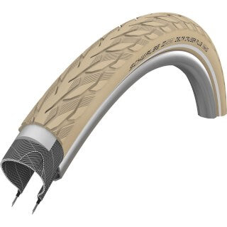 Schwalbe Delta Cruiser Plus Creme 28x1.40 37-622 Reflektion