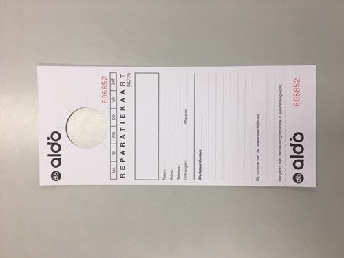 Avada reparationskort aldo pakke med 250 stk