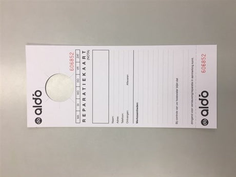 Avada reparationskort aldo pakke med 250 stk