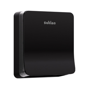 Satino håndklæde dispenser interfold s sort (1 stk)