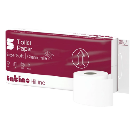 Satino prestige superblødt toiletpapir 3-lags (8x150 ark)