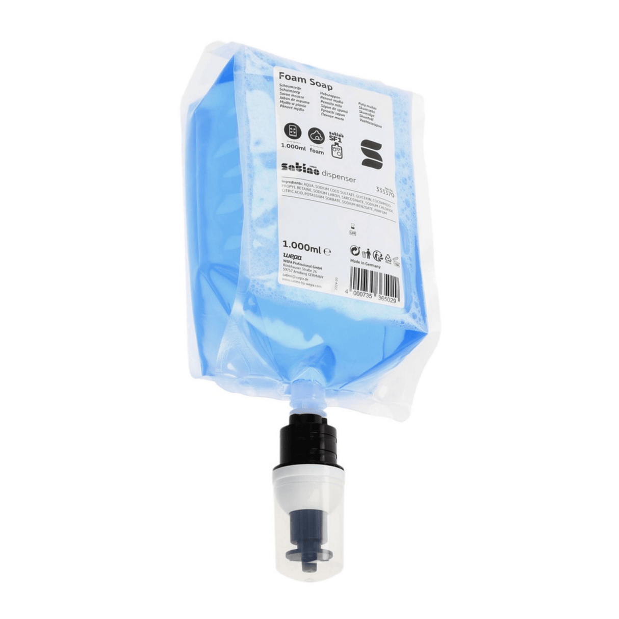 Satino sf1 skumsæbe let parfumeret (6x 1 liter)