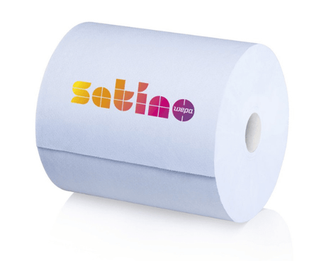 Satino renserulle industriblå (2x350m)