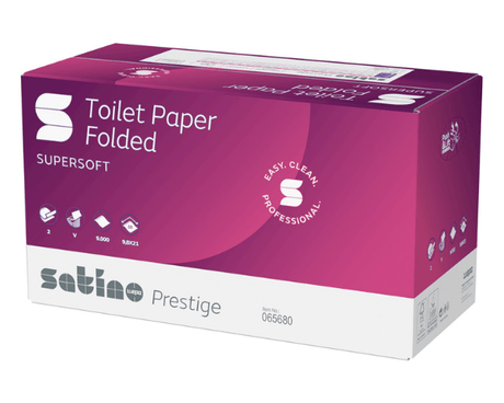 Satino toiletpapir genbrugt 2-lags bulkpakke (30x 300 ark)