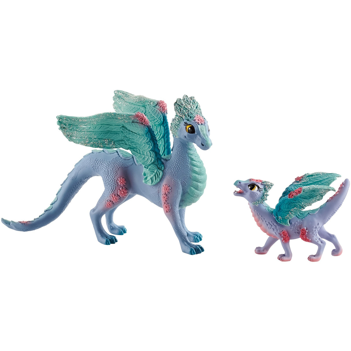 Schleich Bayala Bloemendrakenmama og baby