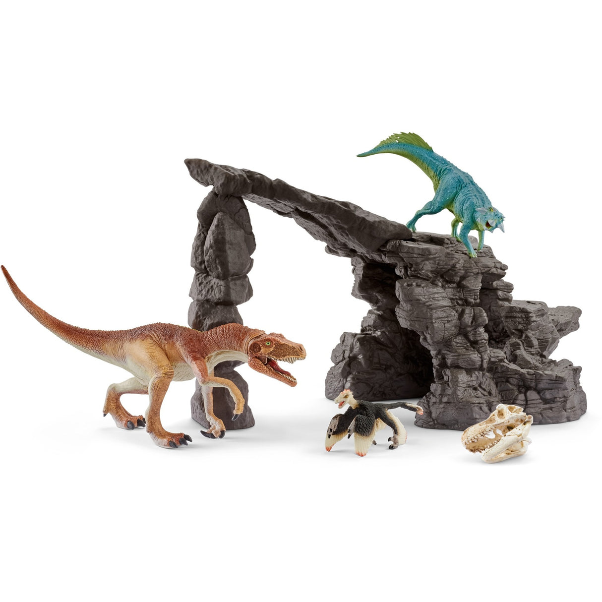 Schleich Dinosaurs Set med Cave 41461