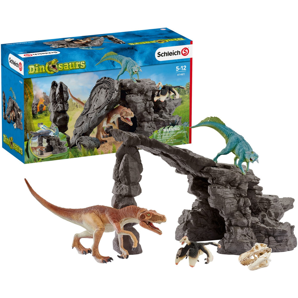 Schleich Dinosaurs Set med Cave 41461