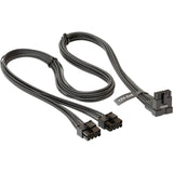 Sæsonisk adapterkabel Gen 5 SS-2x8P 90°-12V-2x6-600