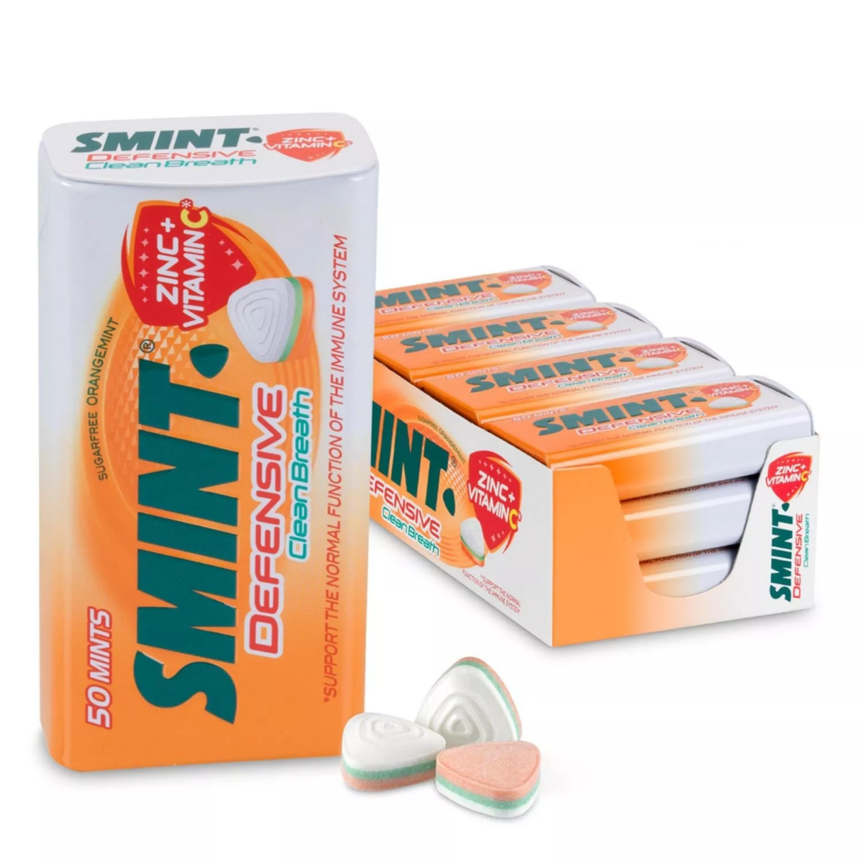 Smint defensiv appelsin mynte (12x 35gr)