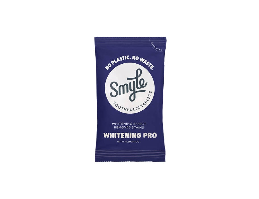 Smyle tandpasta faner Whitening Pro - Refill 65st. - Med fluor