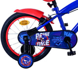 Sonic Prime Children's Bicycle - Drenge - 16 tommer - Blå rød - To håndbremser
