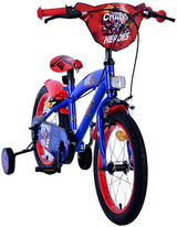 Sonic Prime Children's Bicycle - Drenge - 16 tommer - Blå rød - To håndbremser
