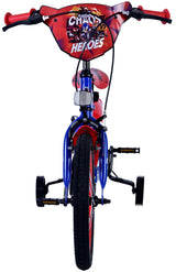 Sonic Prime Children's Bicycle - Drenge - 16 tommer - Blå rød - To håndbremser