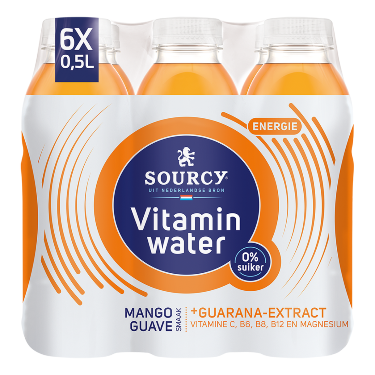 Kilde vitaminvand mango guava energi (6x 50cl)