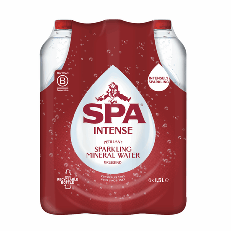 Spa intens rød hætte (6x 1,5 liter)