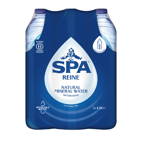 Spa reine blå hætte (6x 1,5 liter)