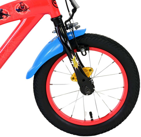 Spiderman Marvel Spider -Man børnecykel - drenge - 14 tommer - rødblå