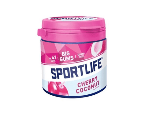 Sportlife cherry coconut jar (4x 99gr)