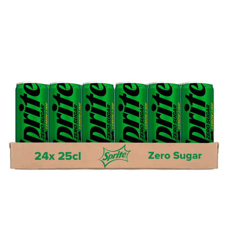 Sprite zero sukkerdåse (24x25cl)