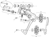 Sram bagskifter rival 1 bagskifter. rival 1 11-sp., alu