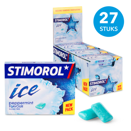 Stimorol is pebermynte (27x 17gr)