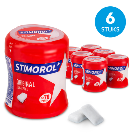 Stimorol original flaske (6x 80gr)