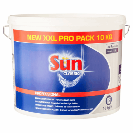 Sun professionel opvaskemaskine pulver (10 kg)