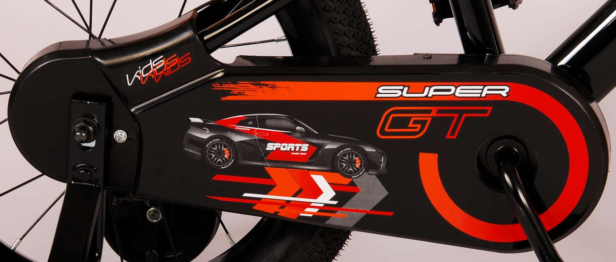 Volare Super GT børnecykel drenge 16 tommer rød To håndbremser