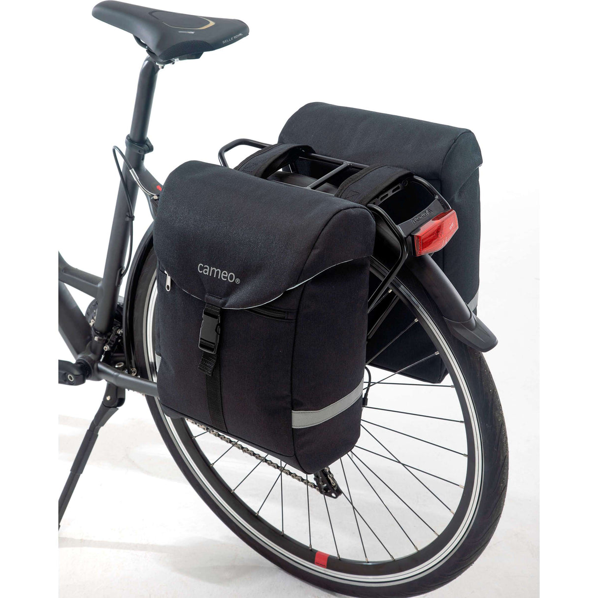 Como sports dobbelt cykel taske sort 28L