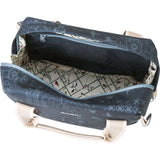 Basil Bohème City Bag- blå, elegant hånd-, skulder- og styretaske, vandafvisende, 8 liter indhold