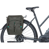 Basild Discovery365d Double Bicycle Bag Black Melee