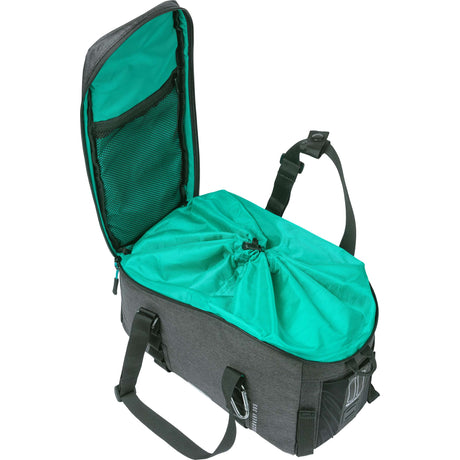 Basil Discovery 365D Bagageadfærd taske M - sort, vand -repellent, 9l, unisex, sporty