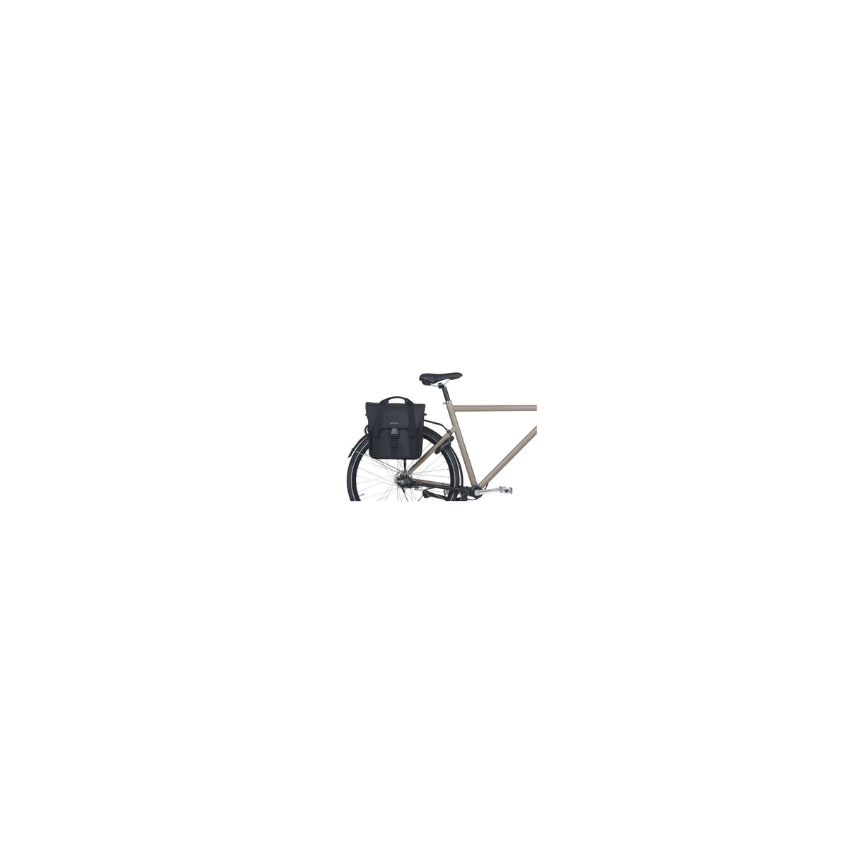 Basil taske go single sort 16l