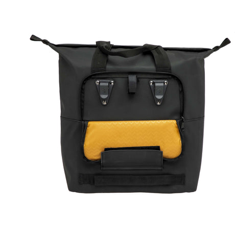 Ny looxs sort indkøbspose 24L - polyester - sorte - kroge