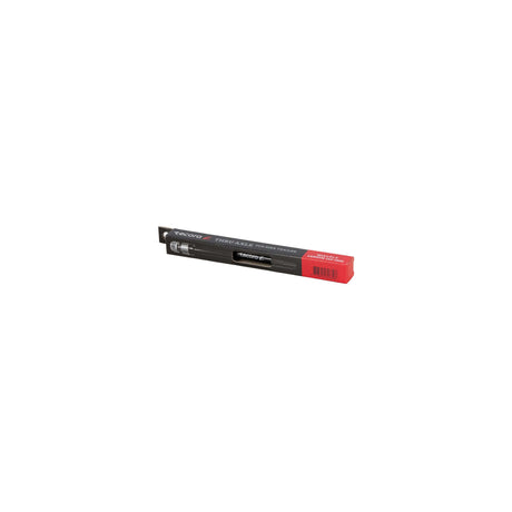 Tecora e thru axle trailer m12 p1.5 153-165mm aluminium sort