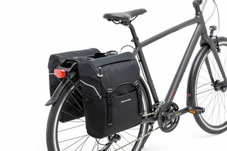 Ny looxs sports dobbelt cykel taske sort grå