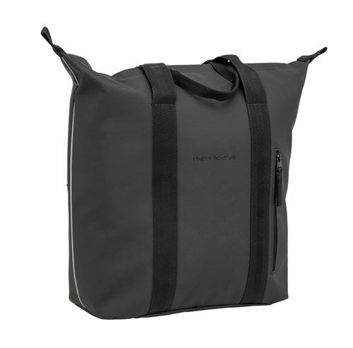 Ny looxs sort indkøbspose 24L - polyester - sorte - kroge