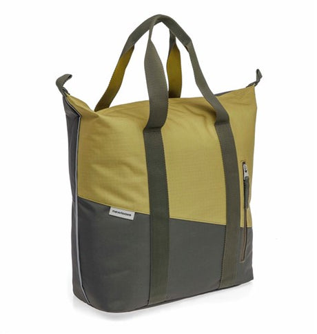 Newlooxs taske new looxs kota shopper | oslo | olivengrøn gul | 24 l