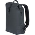 Basil Soho Mik Side Bicycle skuldertaske - sort, vandtæt, PU, Nordlicht LED, 17L