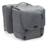 Nova Double - Double Bicycle Bag, Gray, Water -Repellent