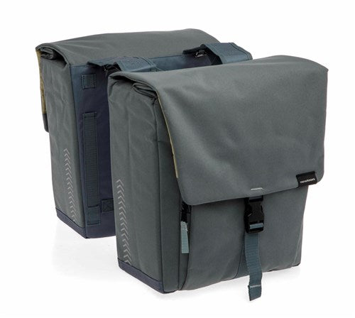Newlooxs taske new looxs tulum dobbelt grå grøn | 32 l