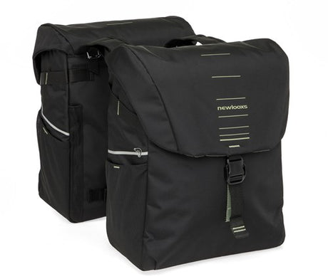 Newlooxs taske new looxs vigo dobbelt | sort grøn | 40 l
