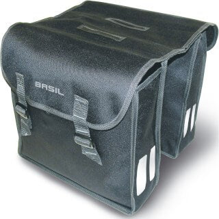 Basil Mara Double Bicycle Bag - 26L - Sort