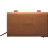 Brooks Saddle Bag D-formet 1L honning