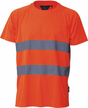 Beta oranje waarschuwingst-shirt xl