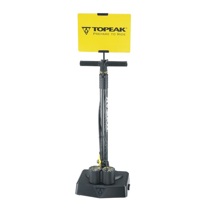 Topeak gulvpumpe display