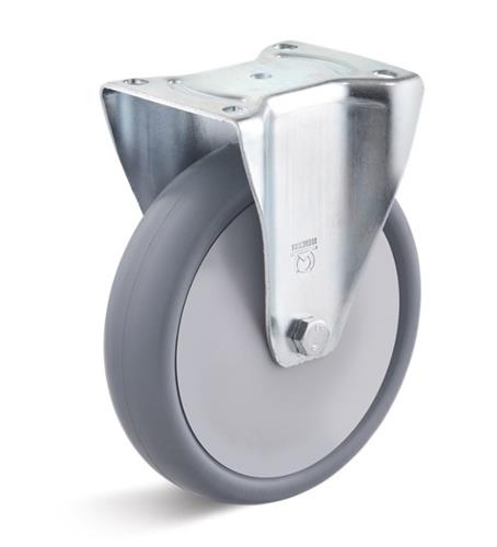 Torwegge fast hjul termoplast ø100 plast