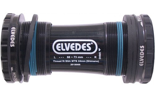 Spilleraksel Elvedes Shimano MTB ATB 24mm sort