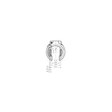 Trelock Lock Set Rs 453 BAL NAZ + ZR 355 100 6 taske
