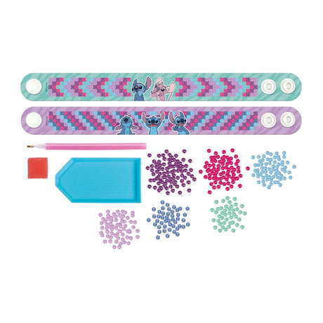 Moxy disney stitch armbånd til diamantmaling